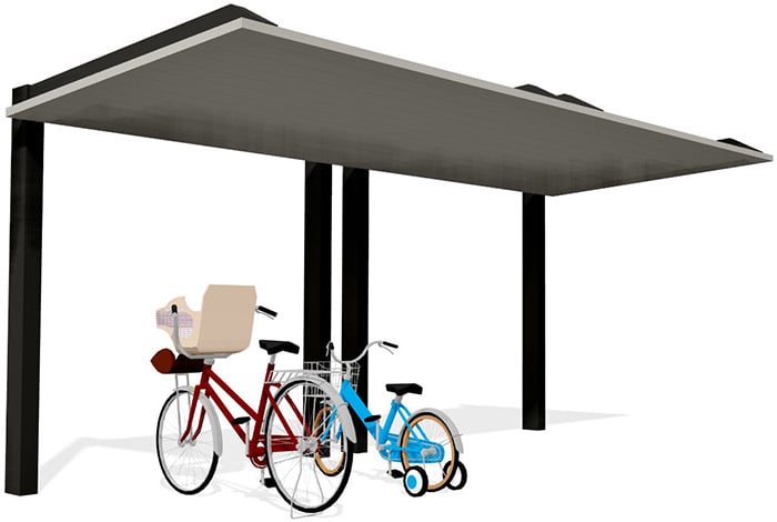 カーポートSCミニ 縦連棟