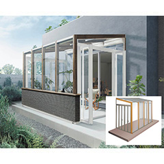 ココマ ガーデンルーム 1500タイプ デッキ仕様