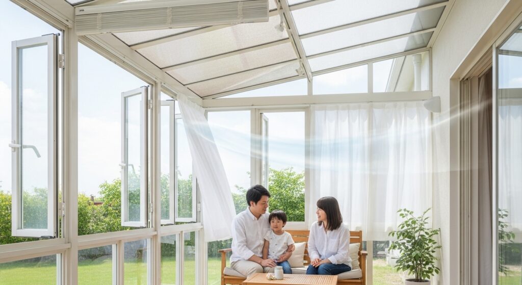 カーテンだけじゃない!屋根材や換気で効果を最大化する組み合わせのコツ
