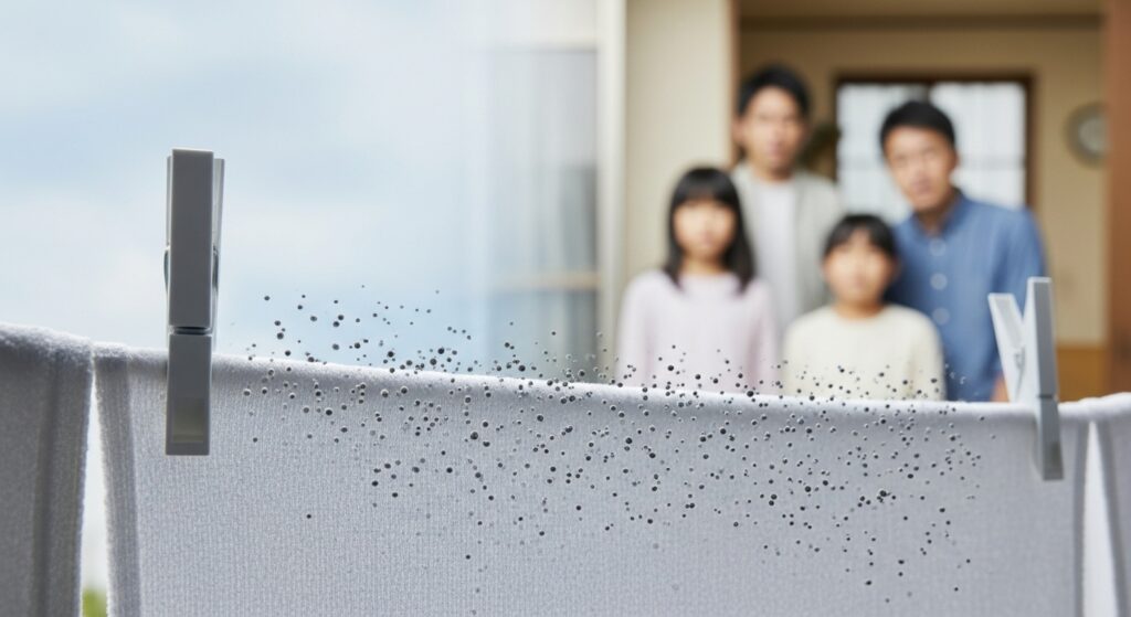 そもそもPM2.5って何?なぜ洗濯物に付くと困るの?