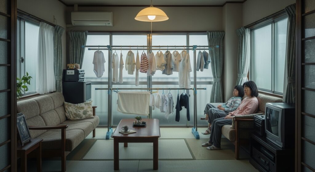 リビングが物干し場に? 室内干しのメリットと、見落としがちなデメリット