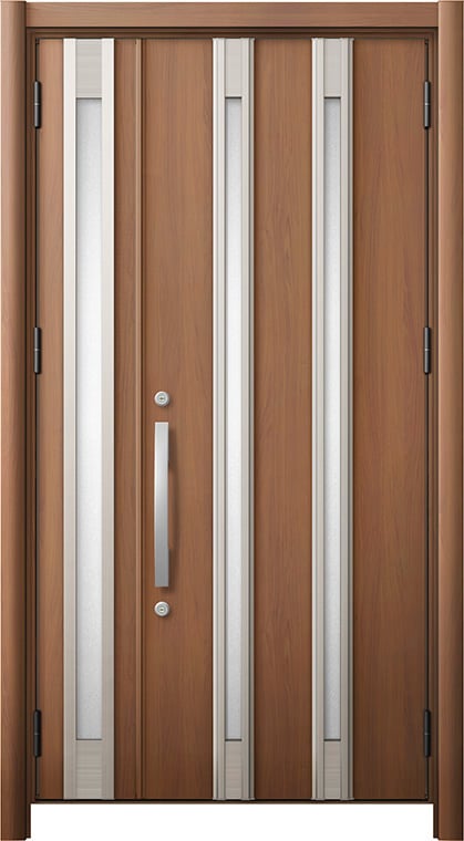 玄関ドア 防火戸 リクシル ジエスタ２ Ｄ63型デザイン k4仕様 親子(採光なし)ドア(内外同テイスト) LIXIL TOSTEM - 3
