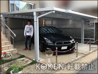 岐阜県土岐市Ｈ様 ソルディーポート 2台用 1年目レビュー