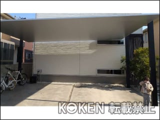 岡山県岡山市Ｈ様 カーポートSC 2台用 1年目レビュー