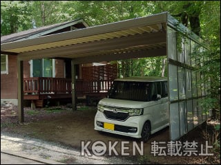 山梨県北杜市Ｍ様 カーポートST 3000タイプ 1年目レビュー