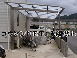 滋賀県Ｉ様 レガーナポートシグマⅢ 1台用 施工例