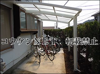 静岡県Ｍ様 カーブポートシグマⅢ 1台用 施工例