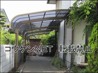 大分県Ｈ様 テールポートシグマⅢ 2台用 縦連棟（1+1台） 施工例