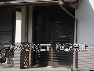静岡県Ｉ様 リシェント 玄関引戸 13型 PG仕様 施工例