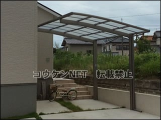 広島県Ｓ様 カーポート施工例