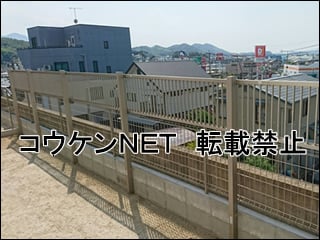 福岡県Ｇ様 多段フェンス プレスタ 2型 施工例