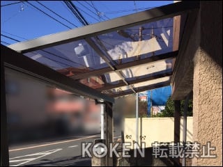 東京都Ｉ様 テラス屋根施工例