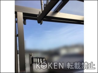 大阪府Ｓ様 テラス屋根施工例