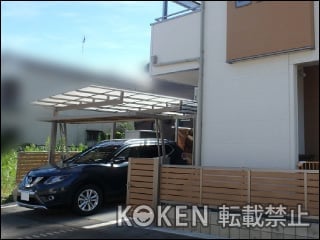 茨城県Ｏ様 カーゲート施工例