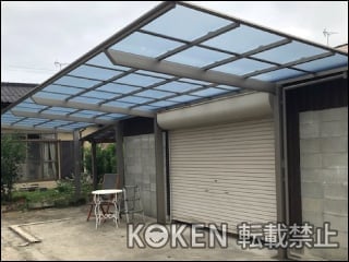 福岡県Ｙ様 カーポート施工例