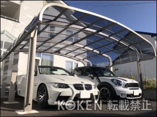 北海道登別市Ｓ様 テールポートシグマⅢ 1500 2台用 施工例