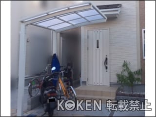 東京都Ｔ様 サイクルポート施工例