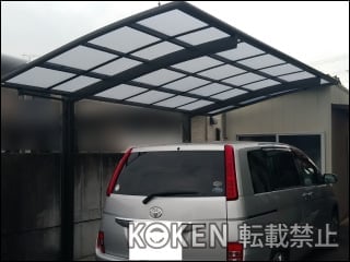 静岡県Ａ様 カーポート施工例