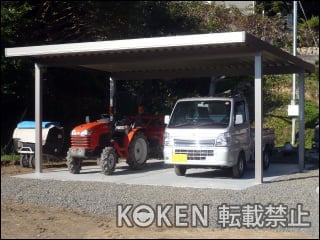 岡山県笠岡市Ｈ様 テリオスポートⅢ 900 施工例