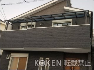 京都府Ｓ様 テラス屋根施工例