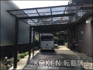 三重県津市Ｋ様 フーゴF 1台用 施工例