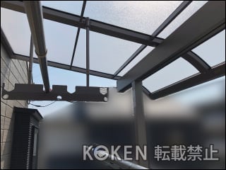 埼玉県Ｏ様 スピーネ R型 造り付け屋根 施工例