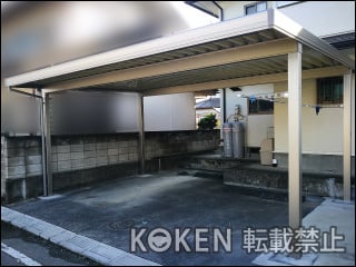 群馬県Ａ様 カーポート施工例