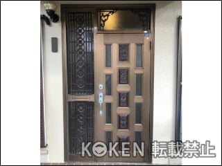 神奈川県Ｕ様 玄関ドア施工例