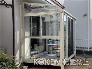 東京都Ｉ様 サンルーム施工例