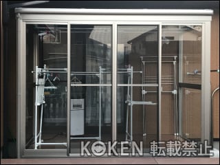 長野県Ａ様 サンルーム施工例