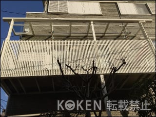 東京都Ｉ様 ビューステージHスタイル 縦スリット 施工例