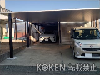 栃木県Ｗ様 カーポート施工例