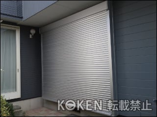 福岡県Ｔ様 リフォームシャッター 耐風タイプ（電動） 施工例