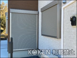 千葉県Ｔ様 窓シャッター施工例