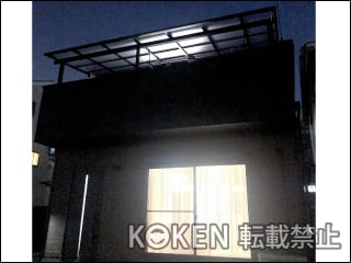 兵庫県Ｇ様 テラス屋根施工例