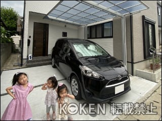 福岡県福岡市Ｍ様 フーゴ F 1台用 施工例