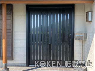 静岡県Ｏ様 リシェント 玄関引戸2 P16型 PG仕様 施工例