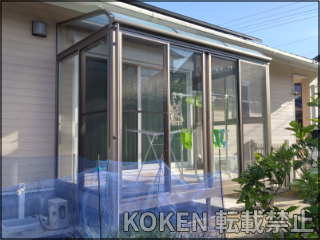 福岡県宗像市Ｙ様 サニージュ F型 600タイプ 施工例